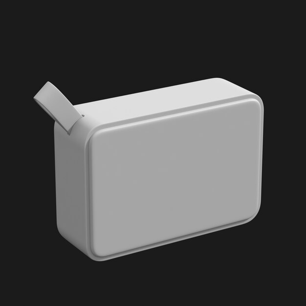 Mini Bluetooth Speaker 001 3D Model – Free Download