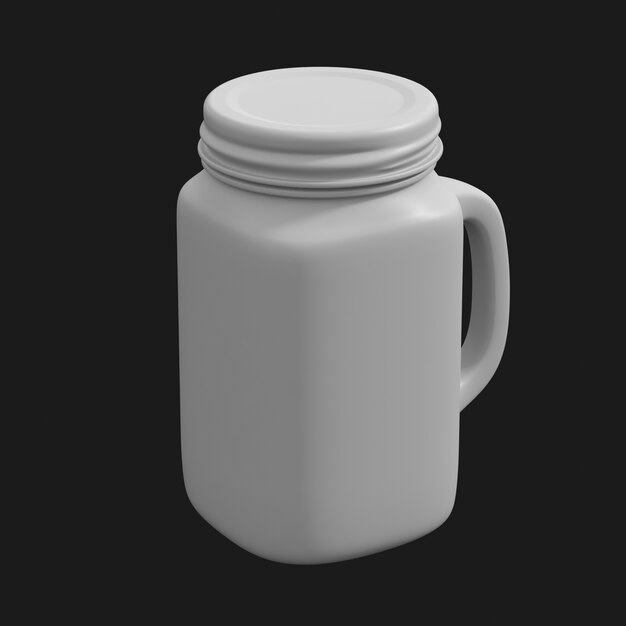 Jar 044 3D Model – Free Download | HD Stock Images