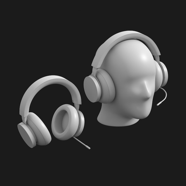 Get the Headphones 001 3D Model for Free and Enhance Your Virtual Experience