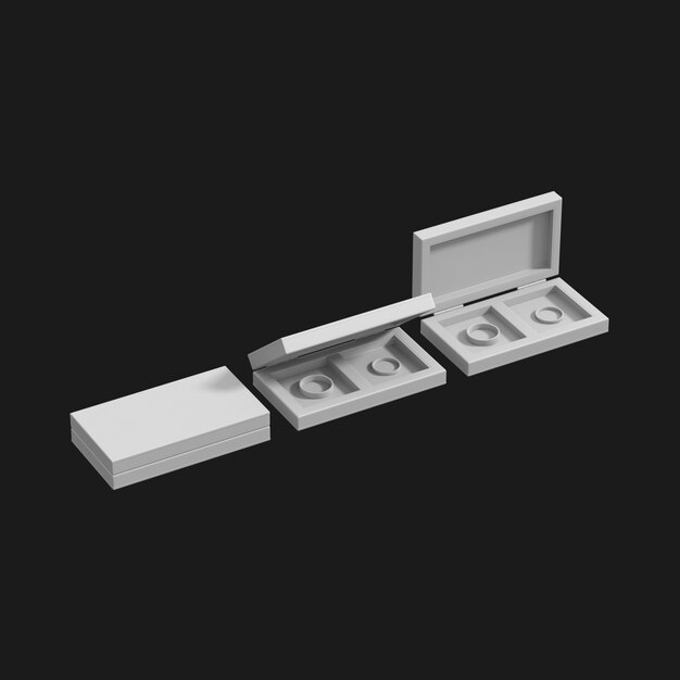 Ring Box 004 3D Model