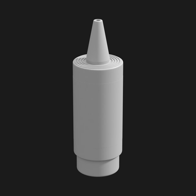 Eye Drops Bottle 001 3D Model – Free Download