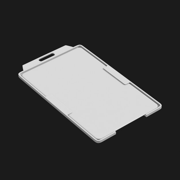 Download Free ID Card 006 3D Model for Corporate Card Design