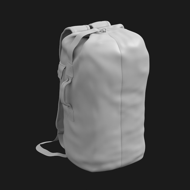 Military Bag 001 3D Model – Premium Quality, Free Download