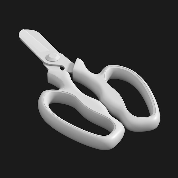 Garden Shears 001 3D Model: High-Quality, Free Download