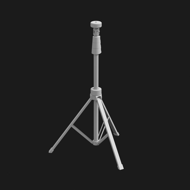 Camera Tripod 001 3D Model