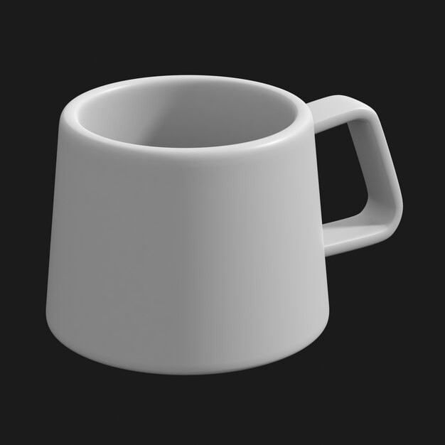 Download the Free 3D Model Template for the Stunning Handle Cup 001