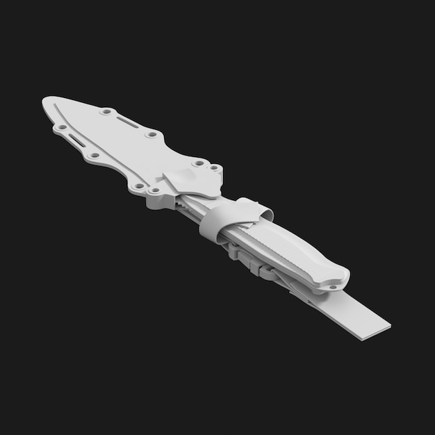 Military Knife 001 3D Model – Enhance Your Designs with Precision