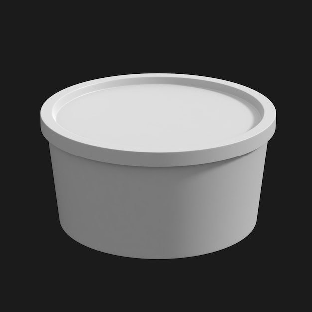 Download Free Food Container 007 3D Model – High-Quality 3D Models for Your Projects