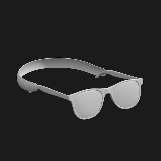 Sunglasses Strap 001 3D Model – Elevate Your Eyewear Experience