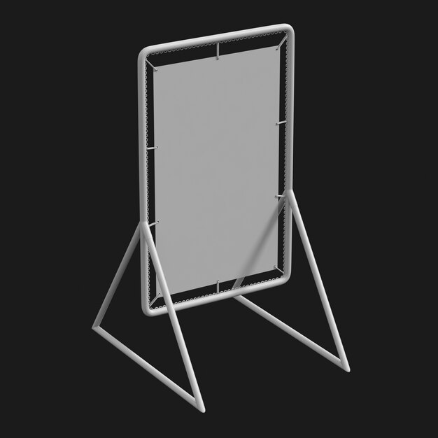 Banner Frame 001 3D Model