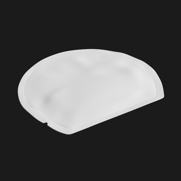Mask Sachet 001 3D Model – Enhance Your Design with a Free Face Mask 3D Model