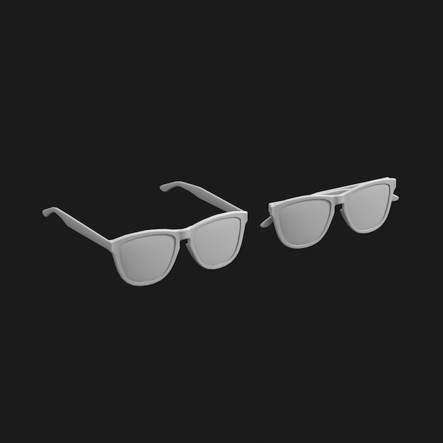 Sunglasses 002 3D Model – Enhance Your Summer Vibes with this Free Download