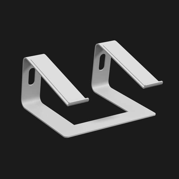 Laptop Stand 001 3D Model: Free Download
