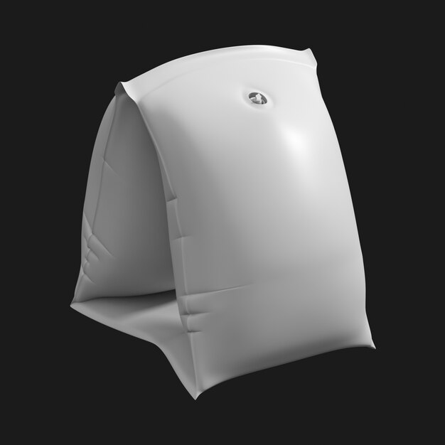Inflatable Swimming Armbands 001 3D Model – Free Download