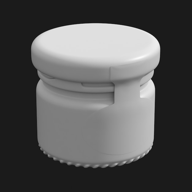 Honey Jar 001 3D Model – Download for Free