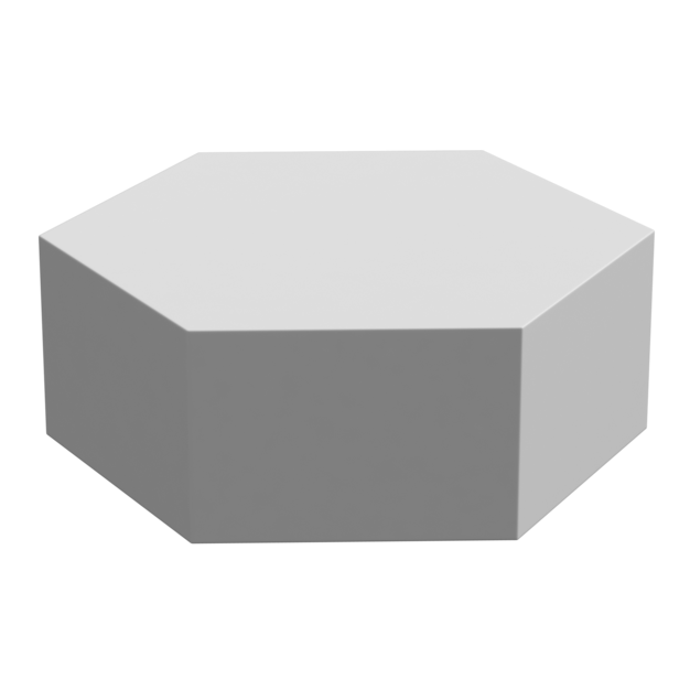 Podio hexagonal Basic