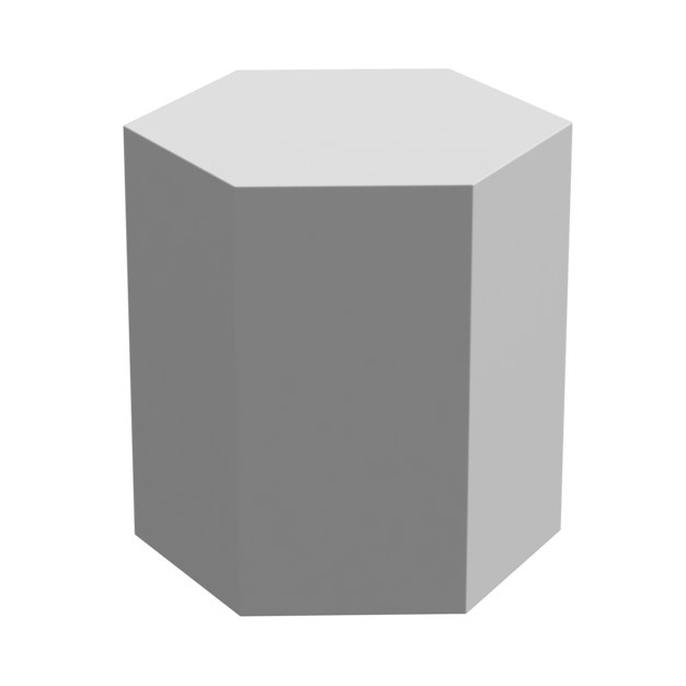 Podio hexagonal Basic