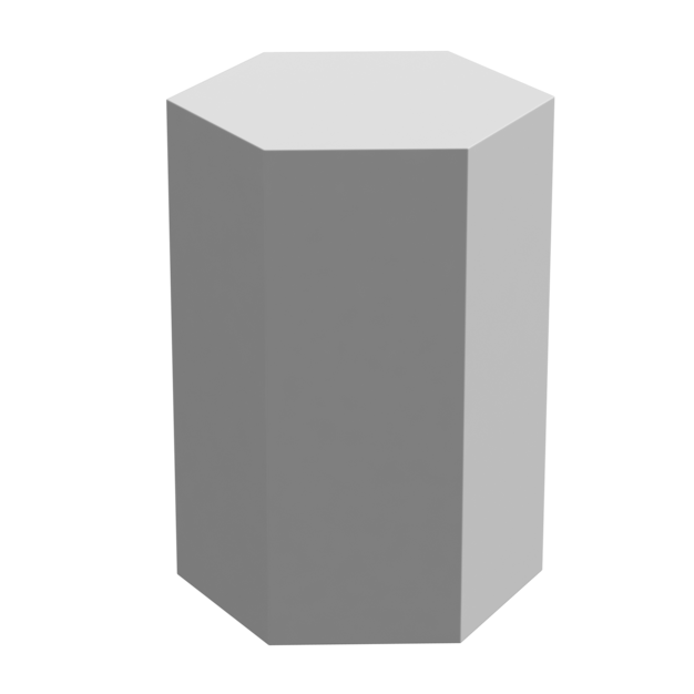 Podio hexagonal Basic