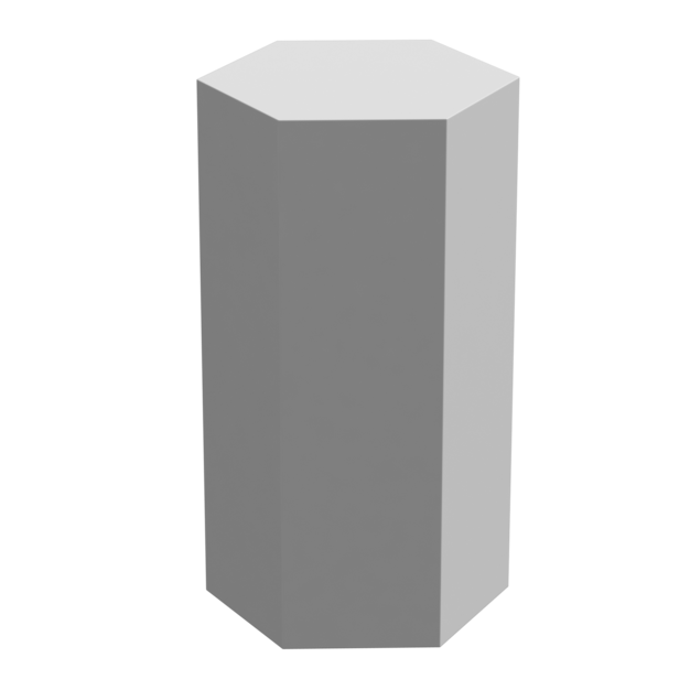 Podium Heksagonal Dasar