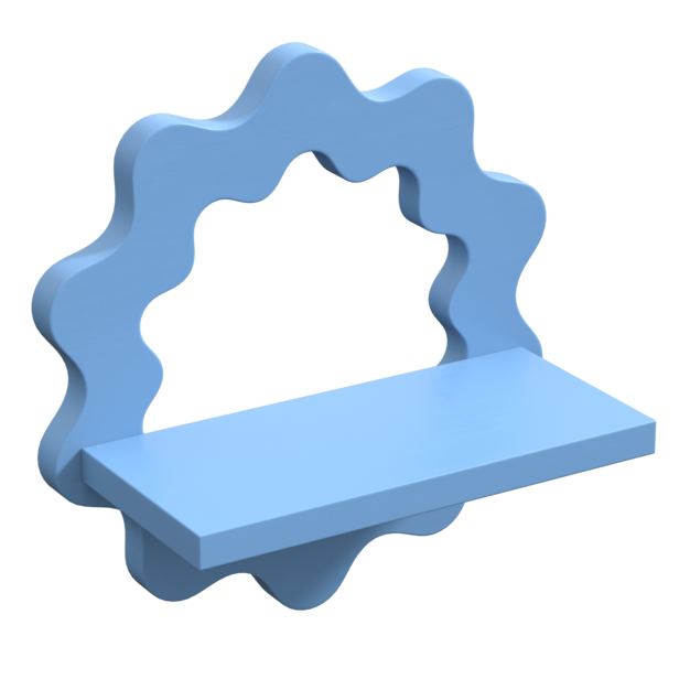 Estantería de pared