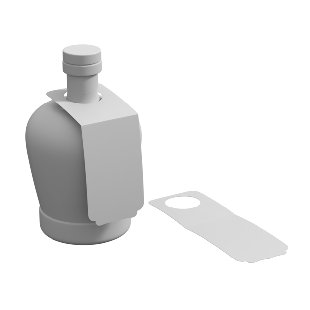 Botol Dengan Tag