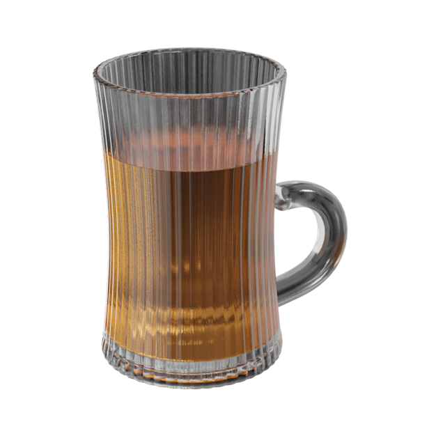 Tazza di vetro