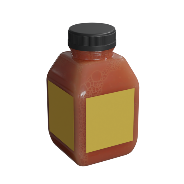 Bottiglia di succo