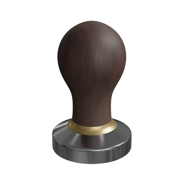 El café Tamper