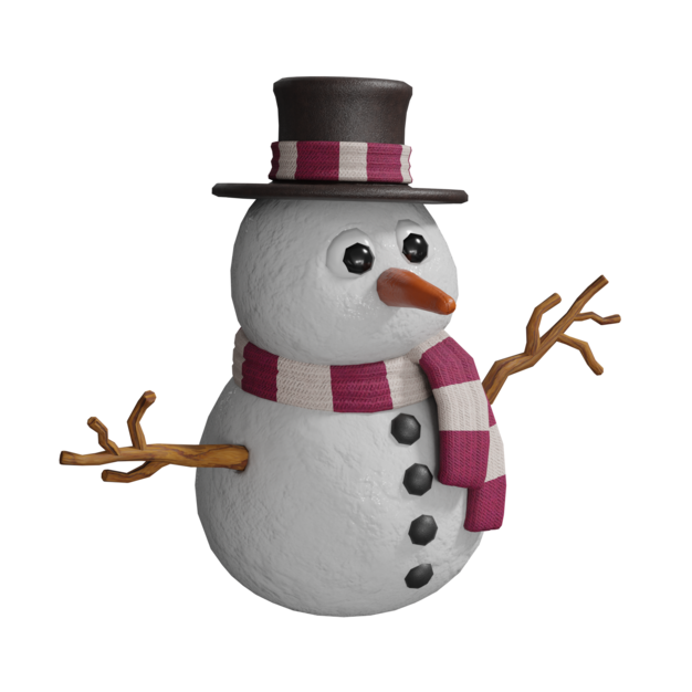 El icono del hombre de nieve