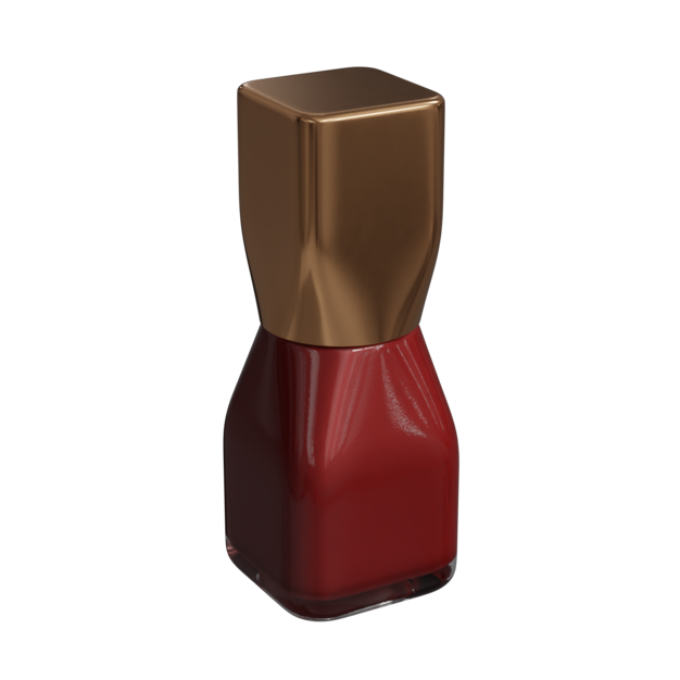 Botella de esmalte de uñas