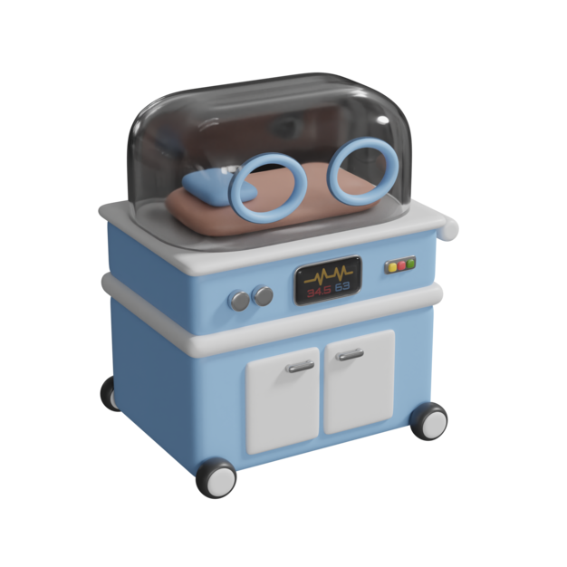 Icono de incubadora para bebés