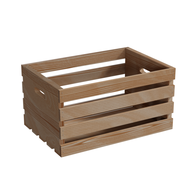 Keranjang Buah Kayu
