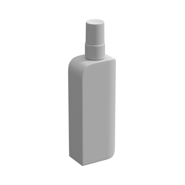 La botella del aerosol