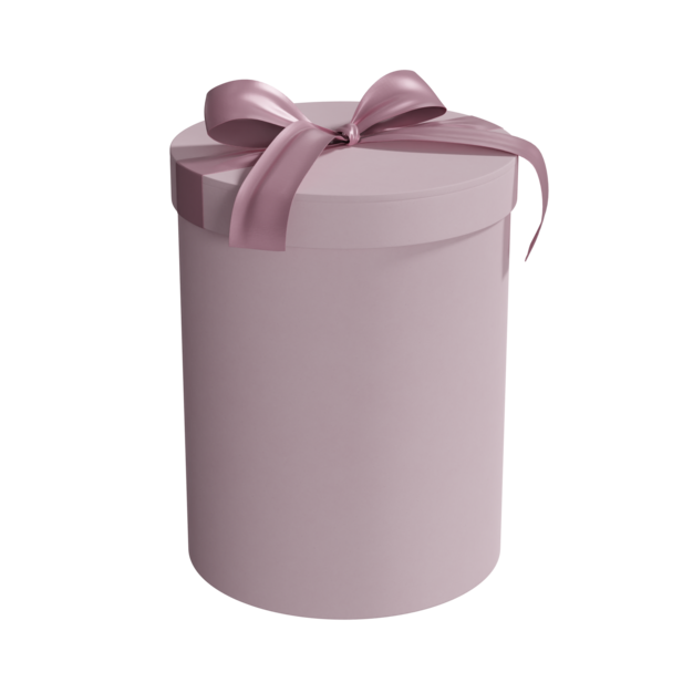 Caja con lazo