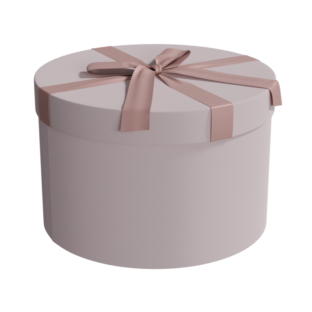 Caja con lazo