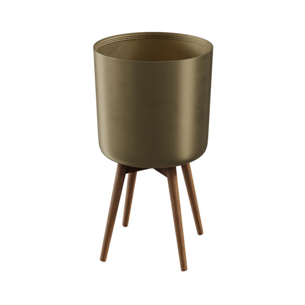 Jardinera con soporte