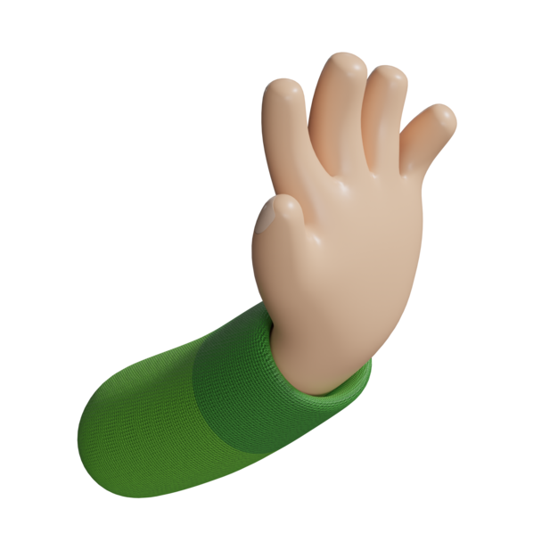 Icono de la mano