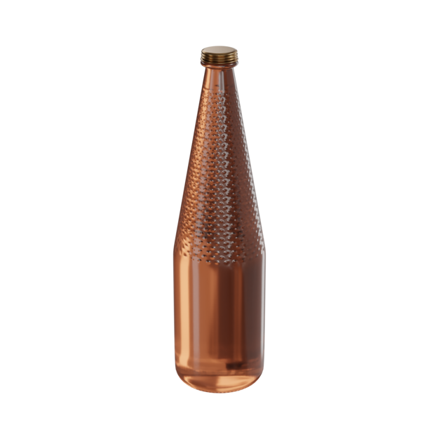 Botella de vidrio