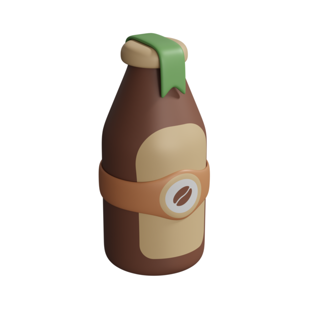 Icono de botella de café - preview