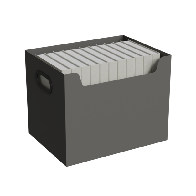 Caja de almacenamiento de plástico