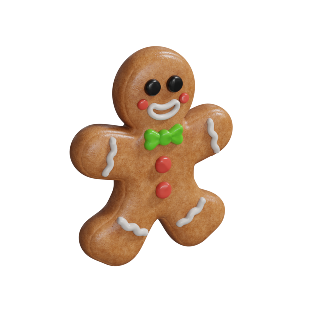 Icono de hombre de pan de jengibre
