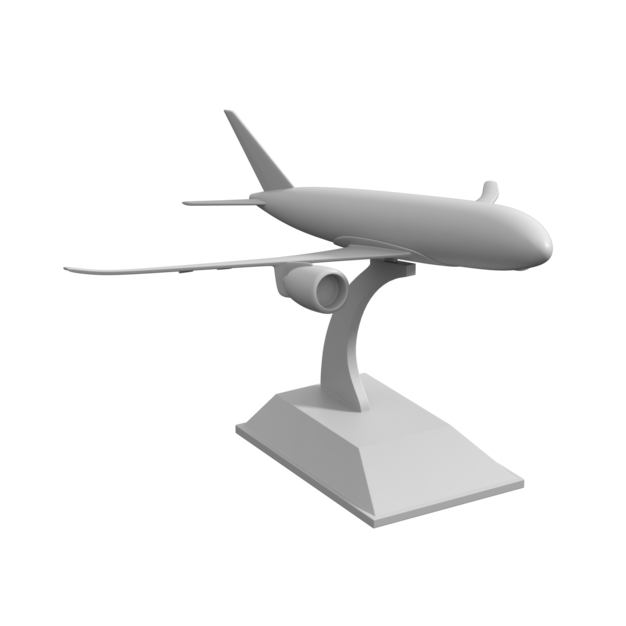 Avión de plástico