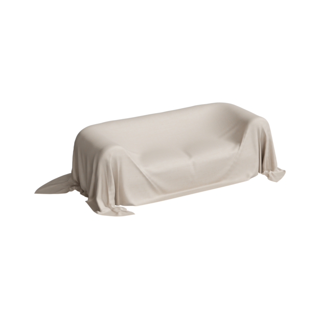 Sofa With Cloth Cover