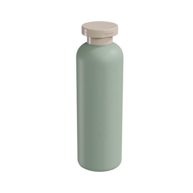 Botella de plástico