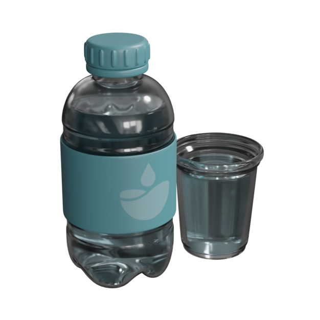 Icono de la botella de agua