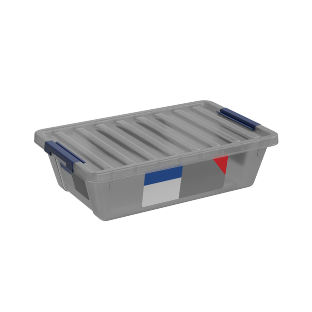 Caja de almacenamiento de plástico