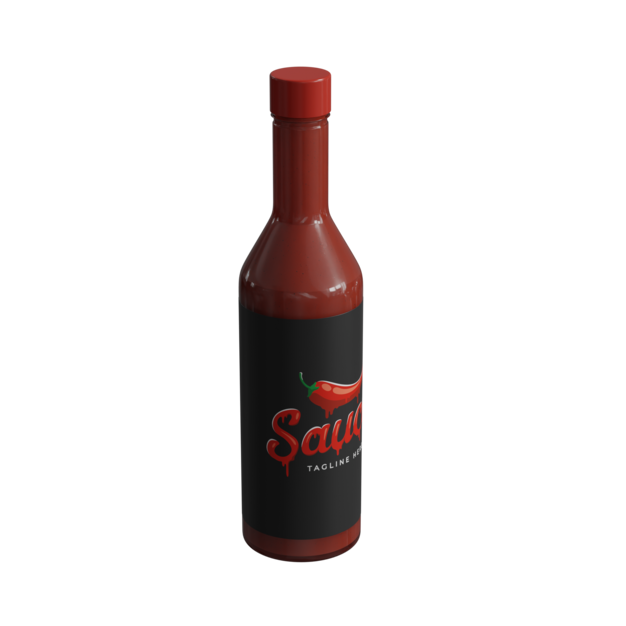 Botella de salsa