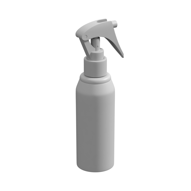 La botella del aerosol