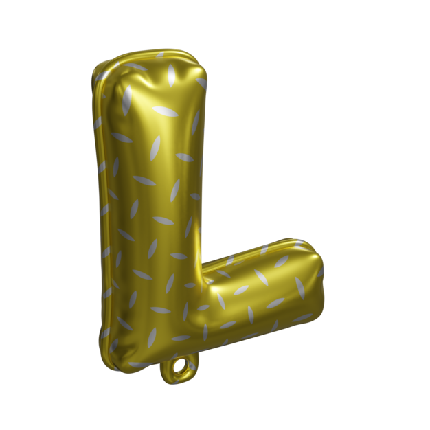 L Harfi Folyo Balon