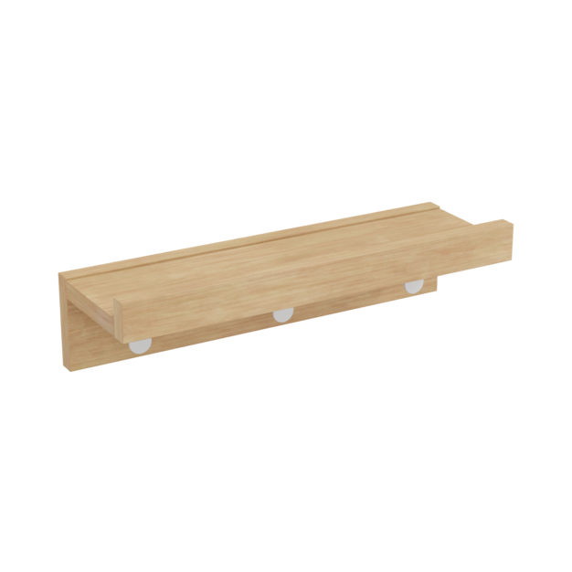 Estante para abrigos de pared